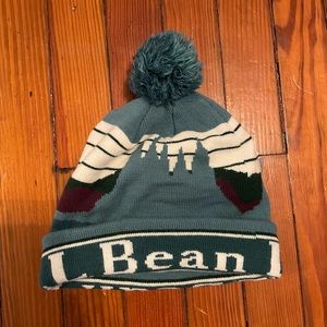 LL BEAN Blue Mountain Beanie